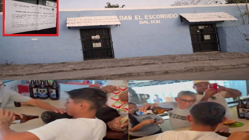 La SSY clausura en Temax la cantina El Escondido Balich: Operaba sin permisos y licencia