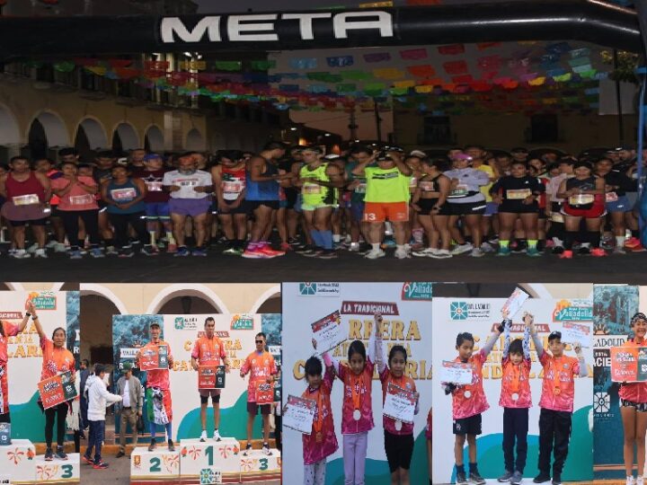 Cientos de deportistas participaron en la carrera en honor a la Virgen de la Candelaria en Valladolid