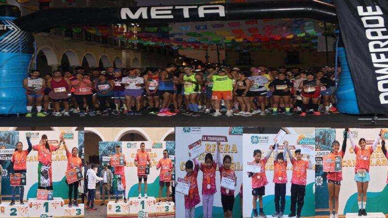 Cientos de deportistas participaron en la carrera en honor a la Virgen de la Candelaria en Valladolid