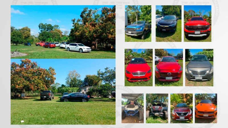 Golpe a La Barredora: detienen a dos mujeres con arsenal y autos en Tabasco