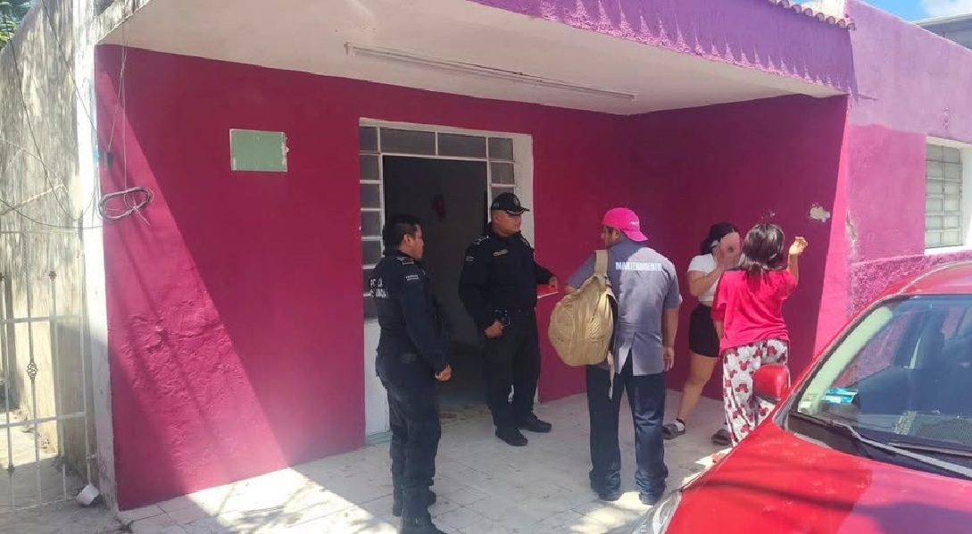 Policías de la SSP rescataron a una menor extraviada: Estaba en la “Casa Morena” de Conkal