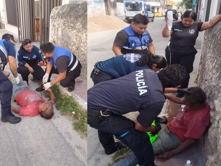 El “Padrino” convulsiona en Tixkokob y termina en el Hospital O’Horán en Mérida