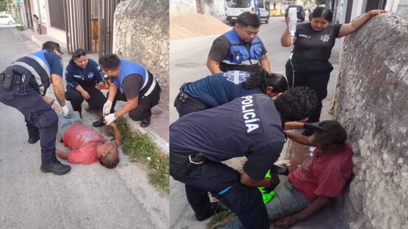 El “Padrino” convulsiona en Tixkokob y termina en el Hospital O’Horán en Mérida