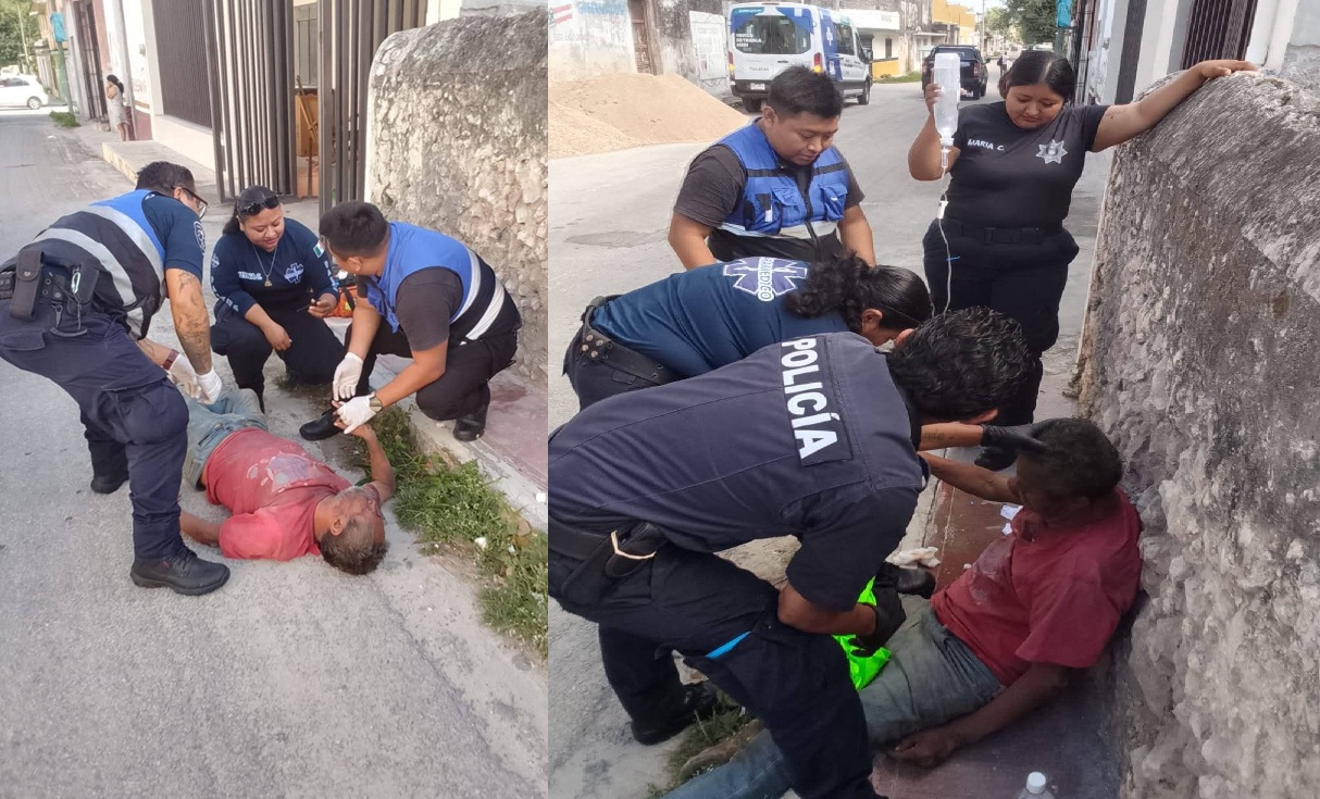 El “Padrino” convulsiona en Tixkokob y termina en el Hospital O’Horán en Mérida