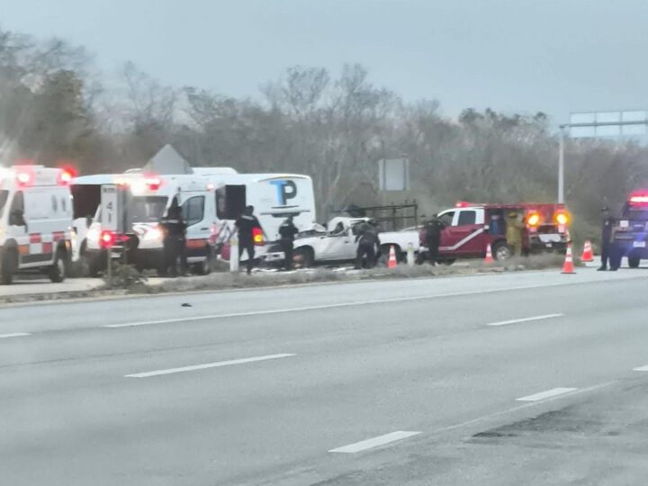 Mortal choque: Deja un muerto y cinco heridos en el entronque a Tahmek