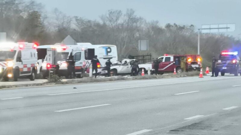 Mortal choque: Deja un muerto y cinco heridos en el entronque a Tahmek