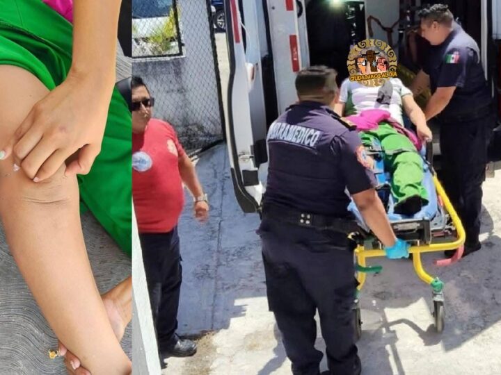 Alumna de una primaria de Izamal: Por falta de una ambulancia tardan horas para trasladarla una clínica  