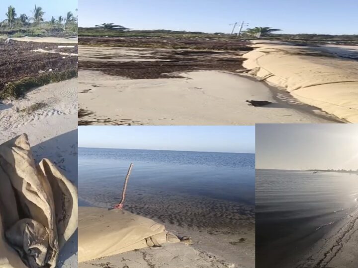 Particulares cierran playas entre Chabihau y Santa Clara comisarias de Yobaín y Dzidzantún