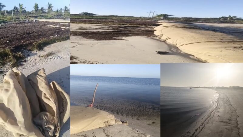 Particulares cierran playas entre Chabihau y Santa Clara comisarias de Yobaín y Dzidzantún