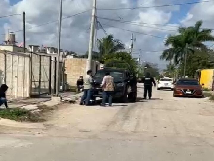 Dos motociclistas balean a un joven en el fraccionamiento Encinos II, de Kanasín