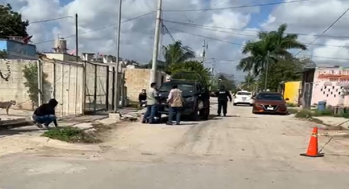 Dos motociclistas balean a un joven en el fraccionamiento Encinos II, de Kanasín