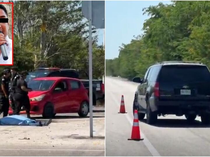 El alcalde de Celestún habría colisionado y matado a un motociclista, cerca de Kinchil