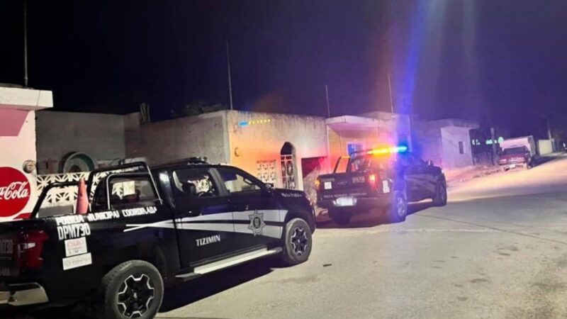 Un joven toma la puerta falsa y se suicida en una casa en la Colonia Santa Rosa de Tizimín