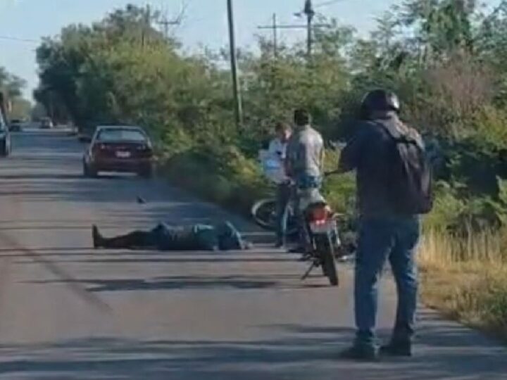 Un abuelito fue a ver una chamba en Motul y termino en una clínica atropellado