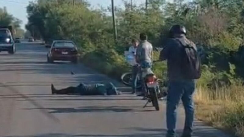 Un abuelito fue a ver una chamba en Motul y termino en una clínica atropellado