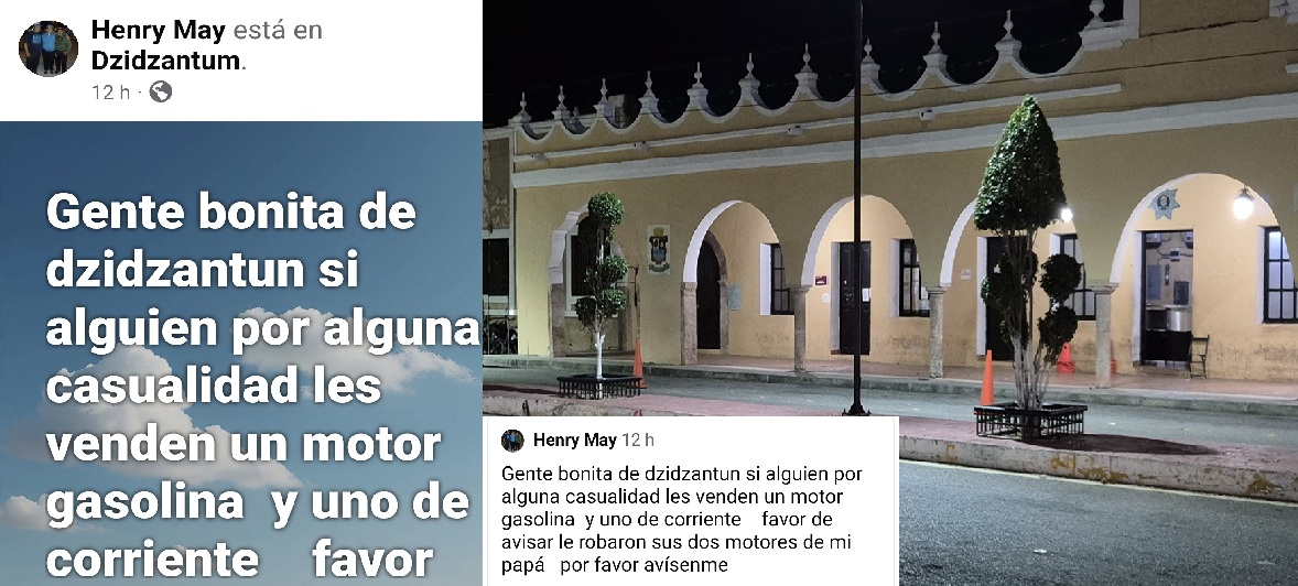 Al alza los robos en milpas y ranchos en Dzidzantún: policía oculta información