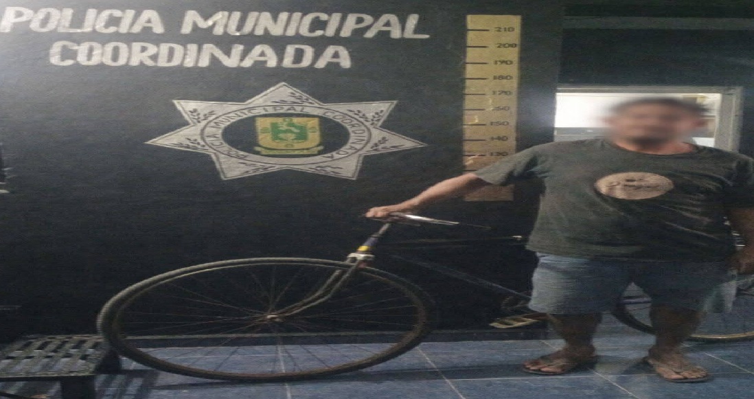 Recuperan una bicicleta robada en Temozón: Las redes sociales le hacen la chamba a policía