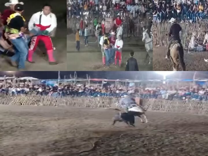 Un toro de lidia destripa un caballo y hiere de gravedad a un poch vaquero en Xanabá