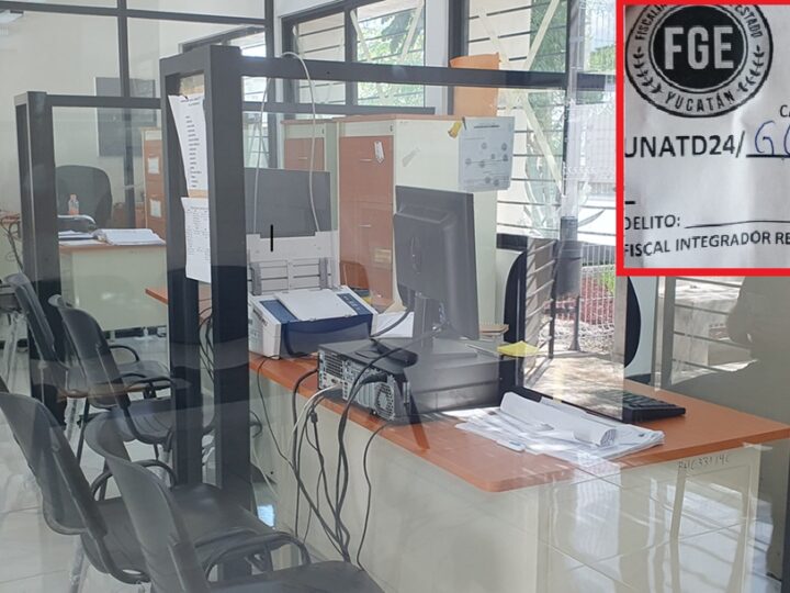 La fiscalía de Motul exhibe su incapacidad y corrupción: Se niega aceptar un violento ladrón