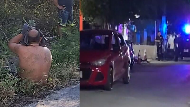 Un peatón muere en calles de Samahil y un motociclista le cae un árbol en la cabeza