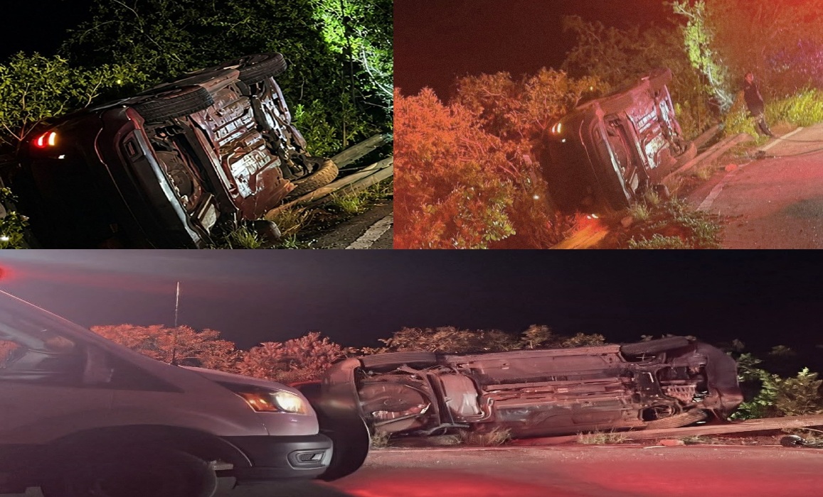 Un joven de San Crisanto y vuelca en la “Curva Del Diablo” entre Santa Clara y Chabihau