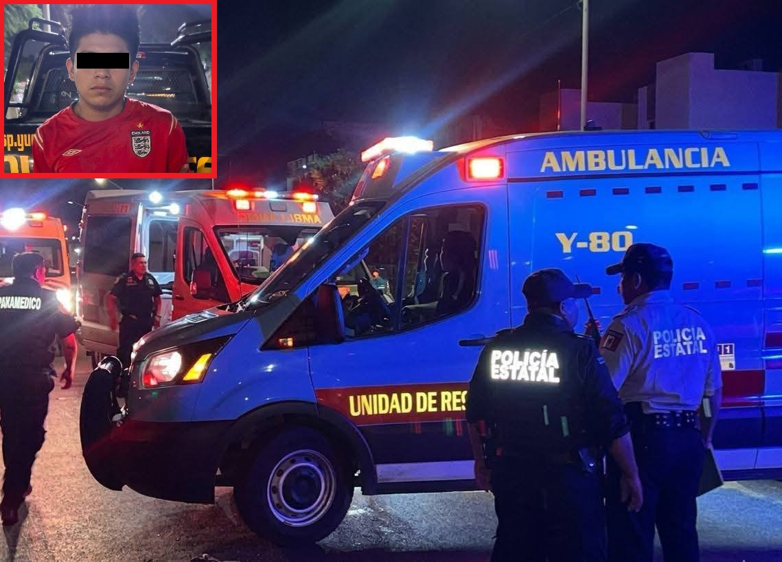 Drogado sujeto degolló a su mujer, en San José Tecoh: De casualidad lo atrapa la SSP