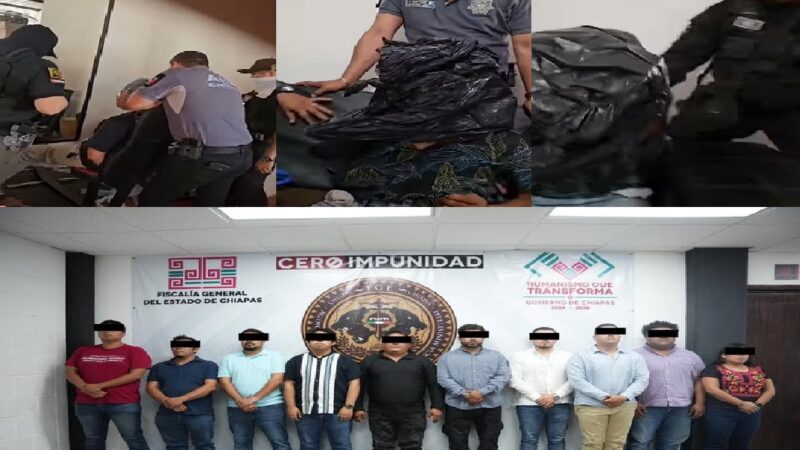 Policías estatales y agentes de la FGE torturan a dos detenidos en Chiapas