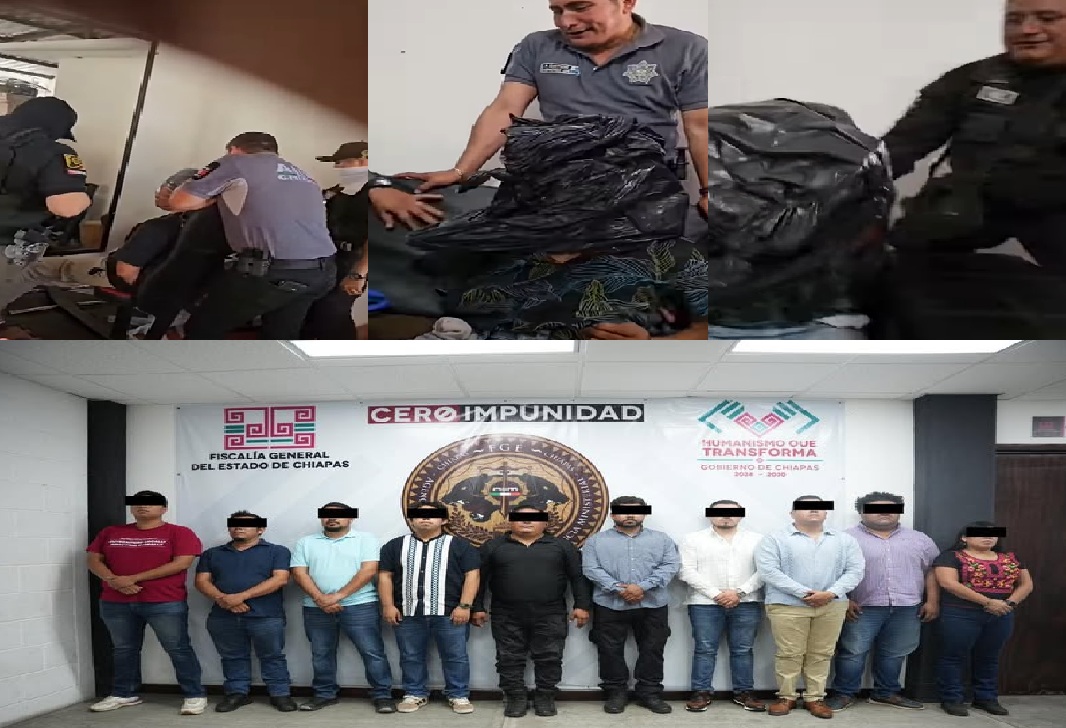 Policías estatales y agentes de la FGE torturan a dos detenidos en Chiapas