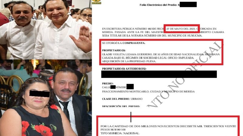 De maestro a millonario, ex alcalde Priistas de Dzidzantún busca impunidad en Morena: Asey y UIF deberían auditarlo