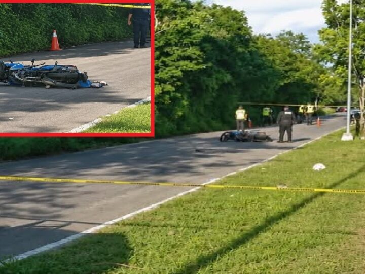 Un motociclista derrapa y muere en la carretera que va de Dzemul a Telchac Pueblo