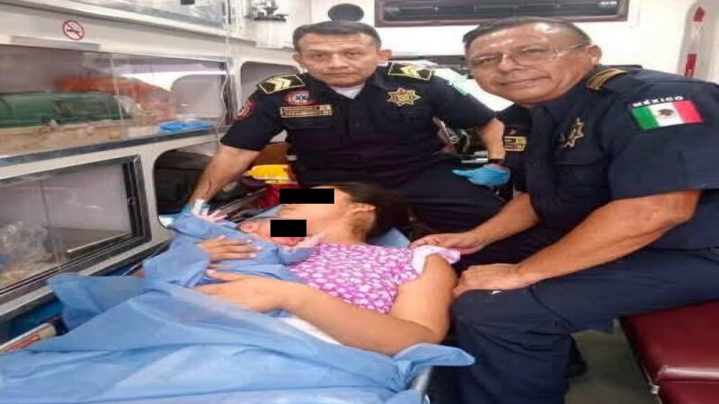Nace un bebe en una ambulancia de la SSP: cuando su madre era traslada al Hospital Materno