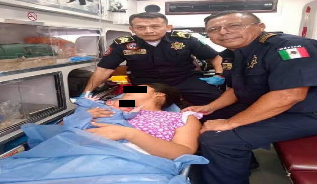Nace un bebe en una ambulancia de la SSP: cuando su madre era traslada al Hospital Materno