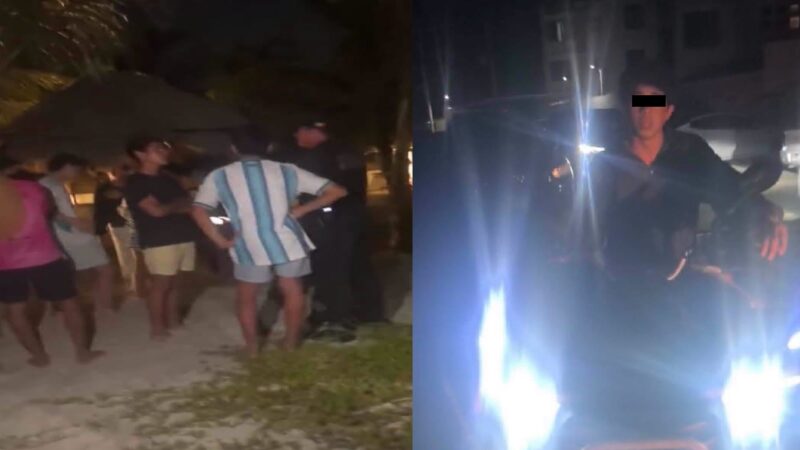 De junior valientes a niños collones: JR tiran huevos y casi lloran cuando los detuvieron en Chicxulub