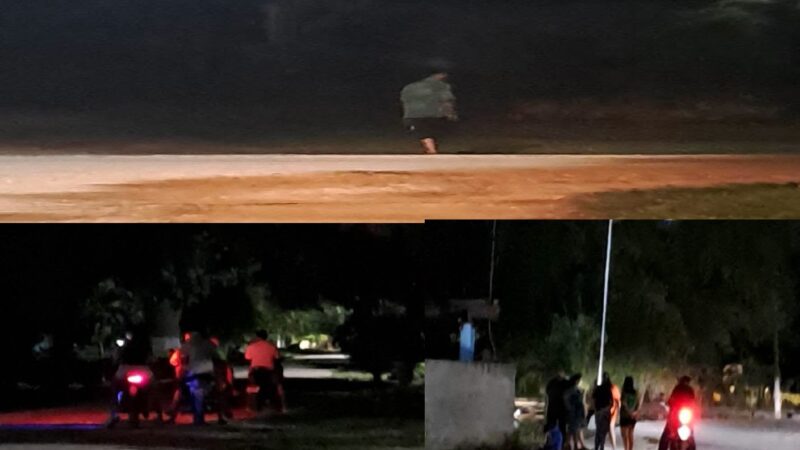 Vecinos de Holactún comisaria de Seyé salen a cazas a un brujo