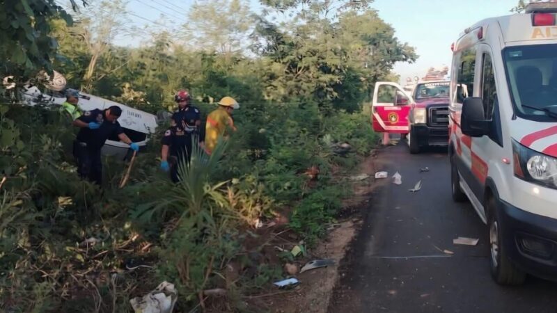 El chofer de una camioneta atropella y mata a un motociclista en la Mérida- Campeche
