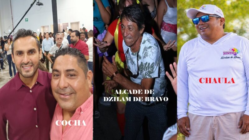 El Chaula y el Cocha buscaran ser candidatos de Morena en Dzilam de Bravo