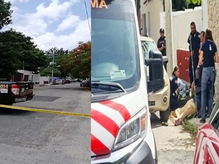 Un hombre se lo lleva la parca cuando caminaba en la colonia Itzimná