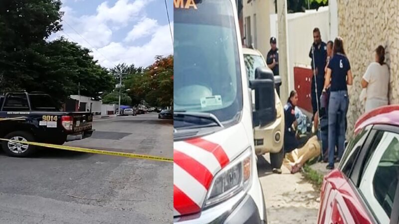 Un hombre se lo lleva la parca cuando caminaba en la colonia Itzimná