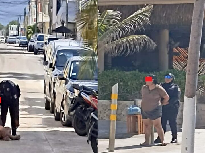 Drogada mujer dice que la poseyó un demonio en el malecón de Progreso