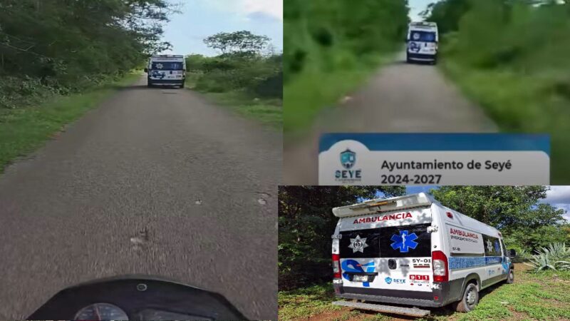 Paramédicos no estaban echando su palo en el monte, fueron por un paciente: dice la comuna de Seyé