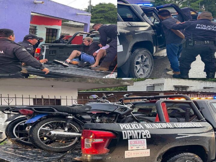 Desmantelan una banda de roba motos en Tizimín: Hay cinco detenidos  