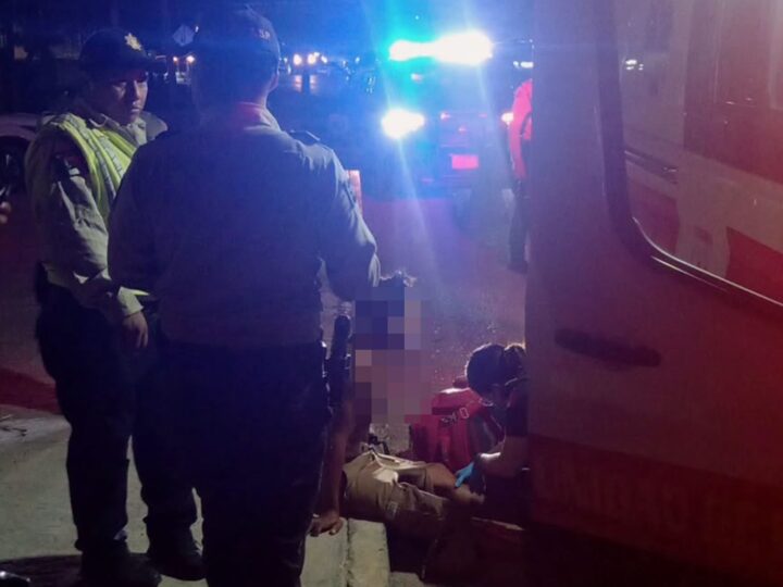 Un joven se salva de la huesuda: Lo atropella una camioneta en la Mérida- Motul y vive para contarlo