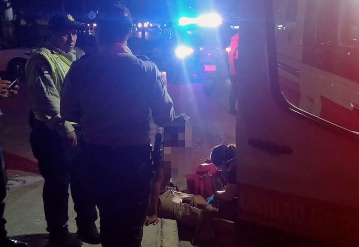 Un joven se salva de la huesuda: Lo atropella una camioneta en la Mérida- Motul y vive para contarlo