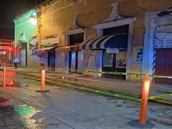 Un joven terminó detenido por defender a una mujer que estaban golpeando en el centro de Mérida