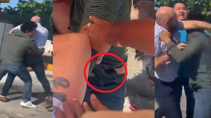 Prepotente director de Prolimpia: Su hijo amenazó a un joven con una pistola y el padre lo golpeó