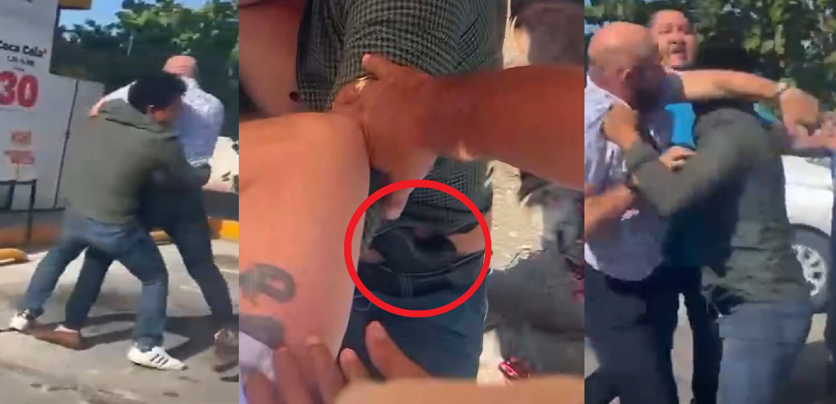 Prepotente director de Prolimpia: Su hijo amenazó a un joven con una pistola y el padre lo golpeó