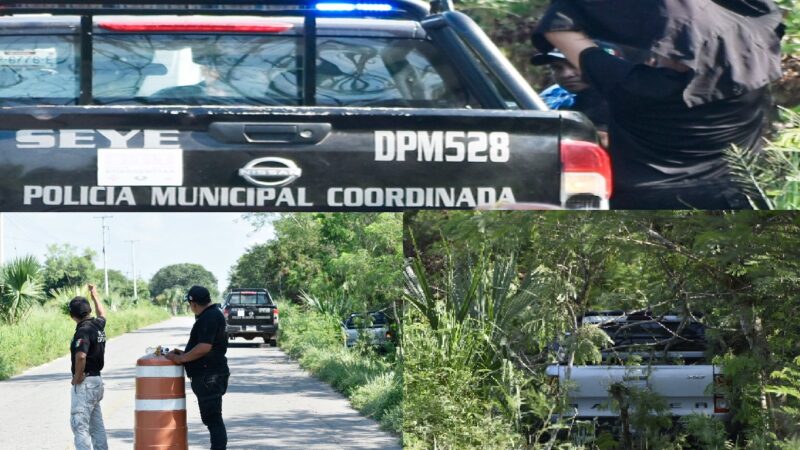 Ebrio director de la policía de Seye sale de la carretera cerca de una secundaria