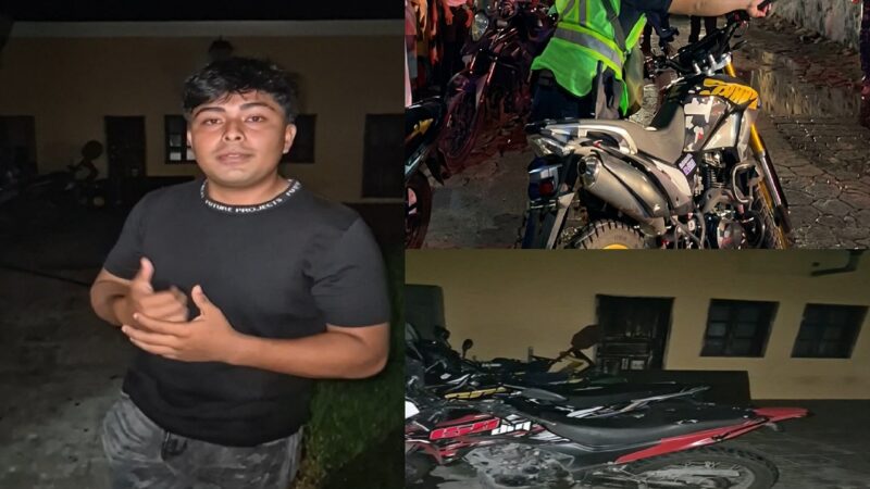 Alcalde de Dzidzantún ordena investigar abuso policial: Devuelven una motocicleta retenida de manera ilegal