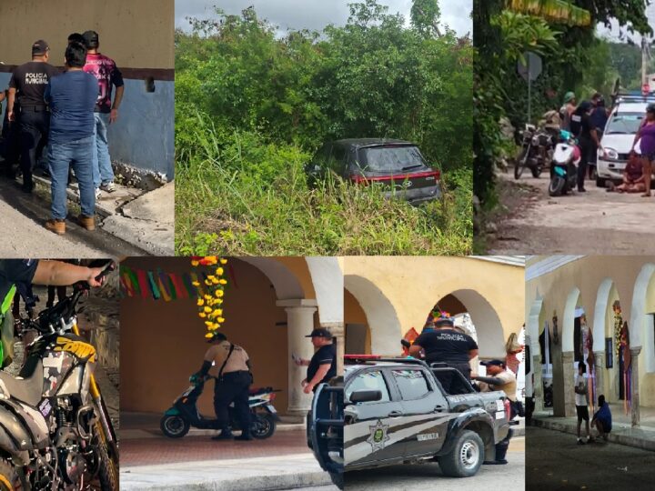 Accidentados días en Dzidzantún, un festín de multas, policías hacen su agosto
