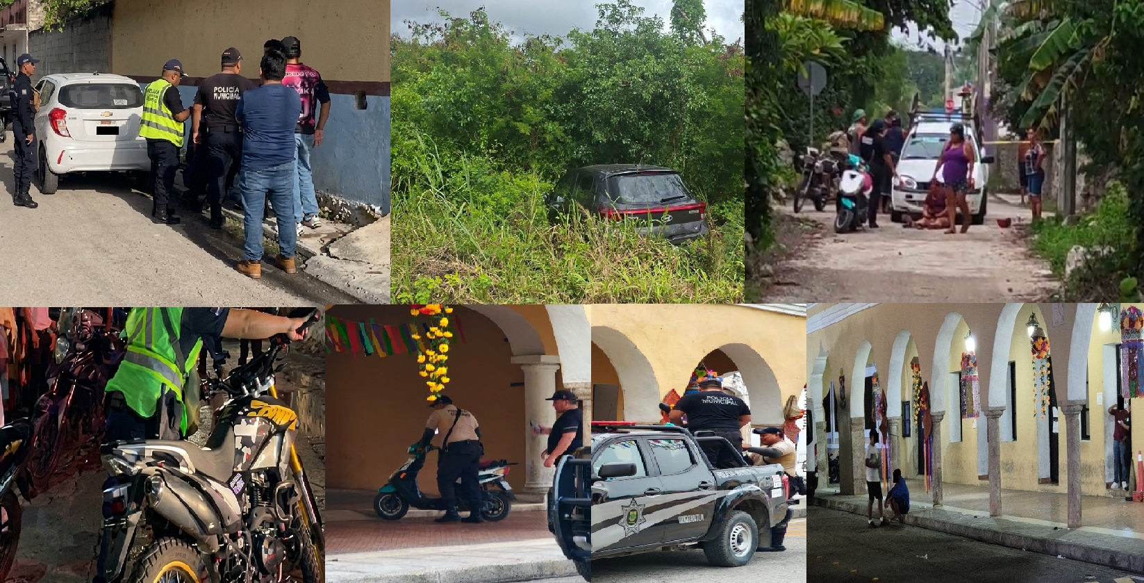 Accidentados días en Dzidzantún, un festín de multas, policías hacen su agosto